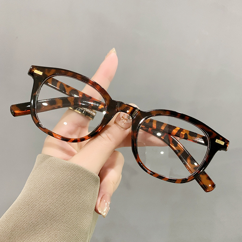 Gaming Glasses Tinted - Vierkante computerbrilmonturen voor dames en heren,