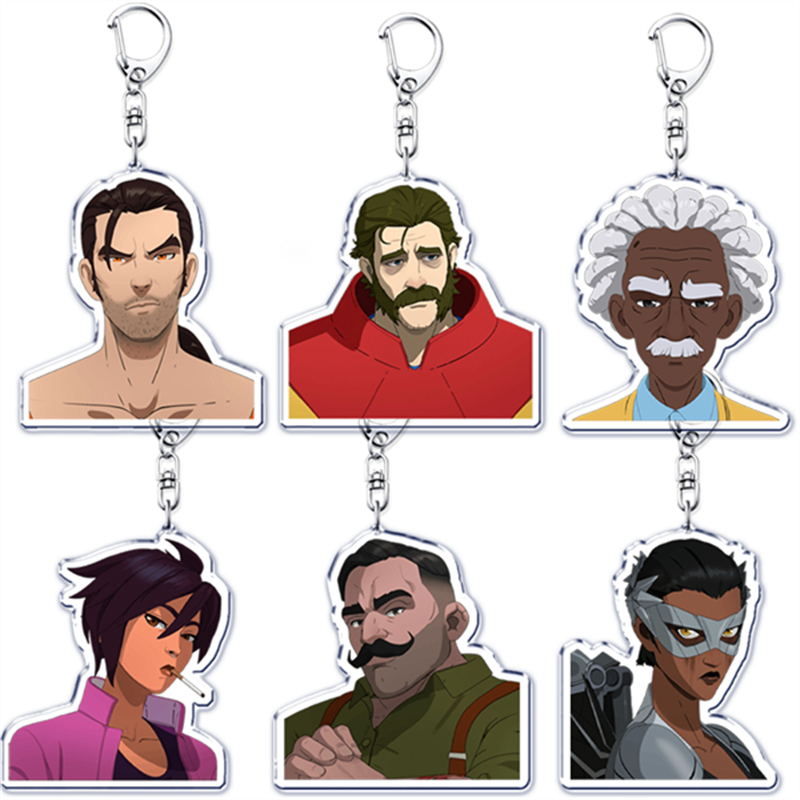 Gaming Accessories Gifts For Men - Videogame Mecha Man sleutelhanger voor accessoires