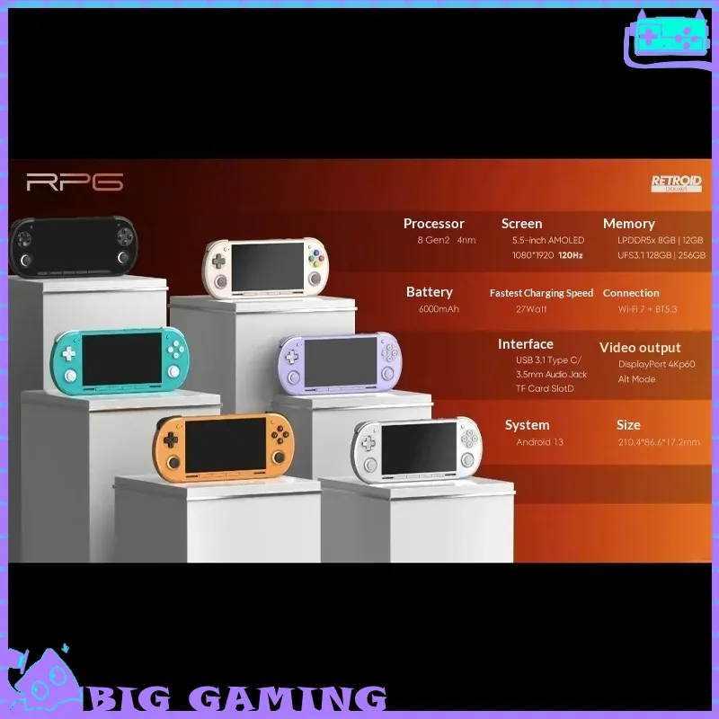 Gaming Accessories Retro - Voor Retroid Pocket G2 Gaming Handheld