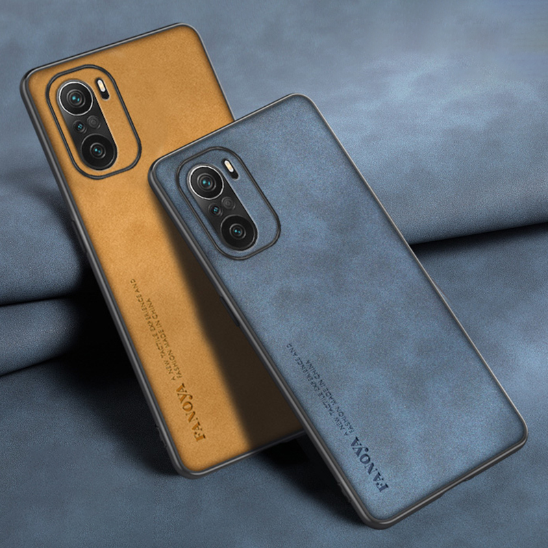 Gaming Accessories For Your Phone - Luxe Pu Leather Case Voor Xiaomi