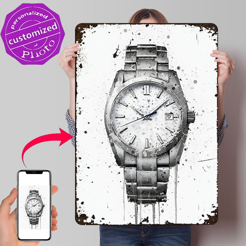 Gaming Accessories Gifts For Men - Whisper 3D textuur metalen poster op