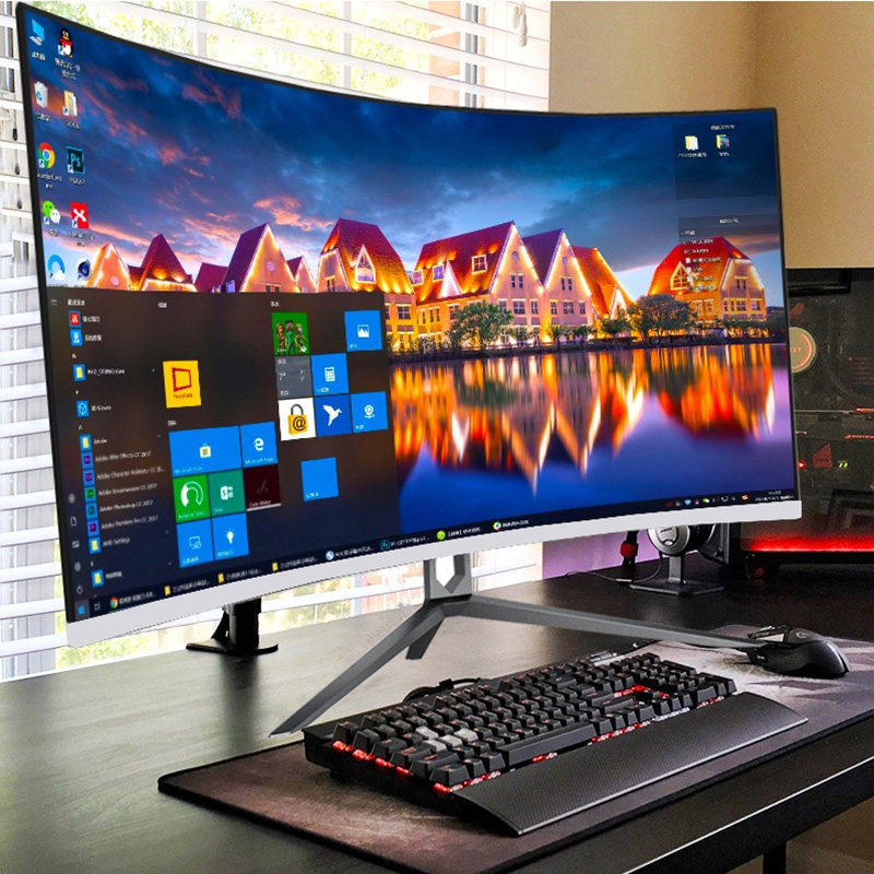 Monitor 144Hz 27Inch - 32-inch gebogen desktopcomputer 27 LCD 165