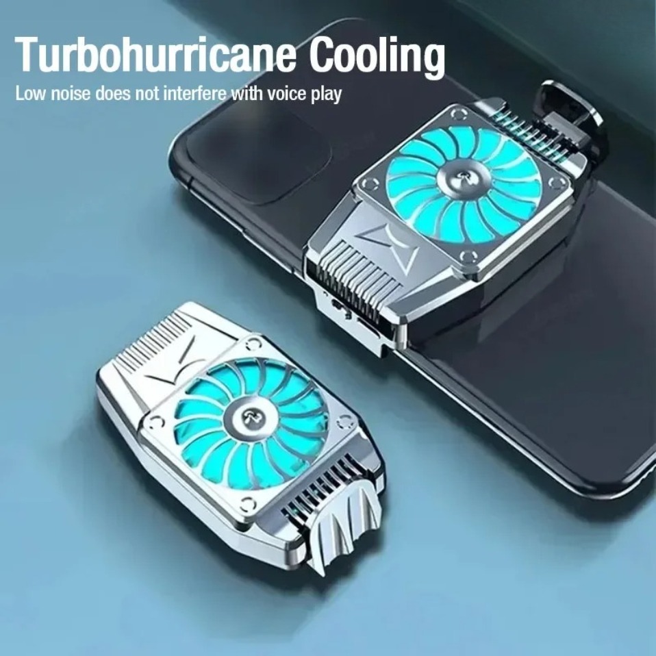 Gaming Accessories For Android - Draagbare rugclip koeling mini air-cooled mobiele