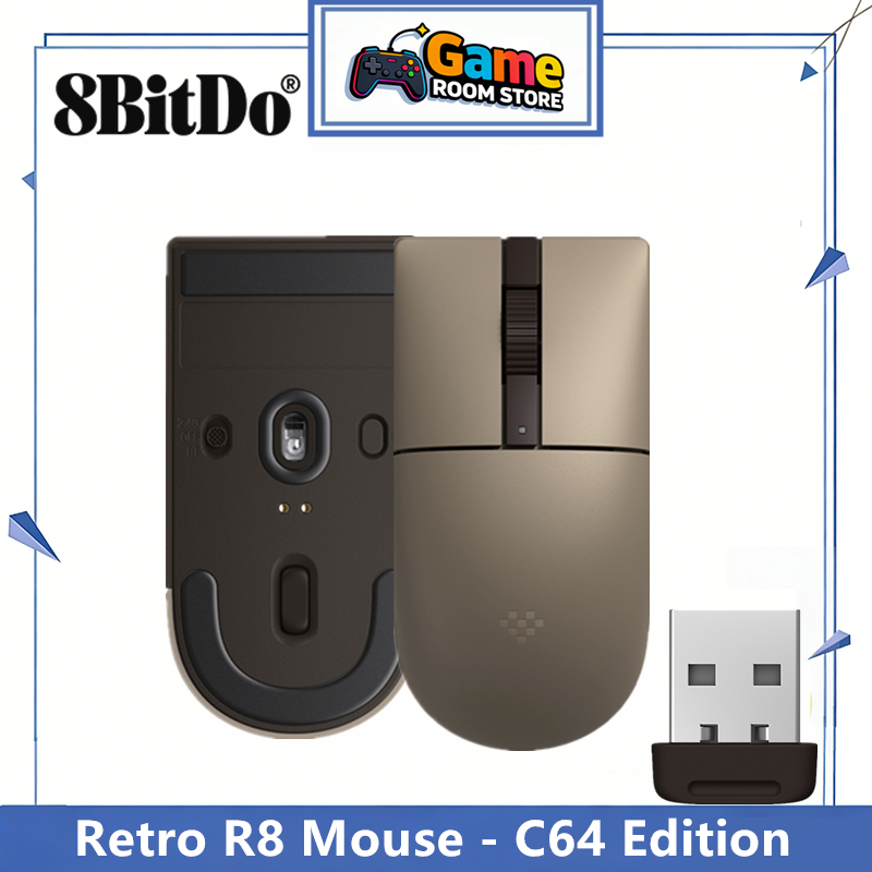Gaming Accessories Retro - 8BitDo Retro R8 Muis - C64