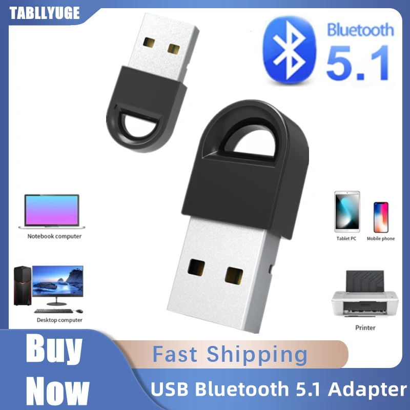 Gaming Accessories For Laptop - USB Bluetooth 5.1-adapter USB Bluetooth-ontvanger Dongle-adapter