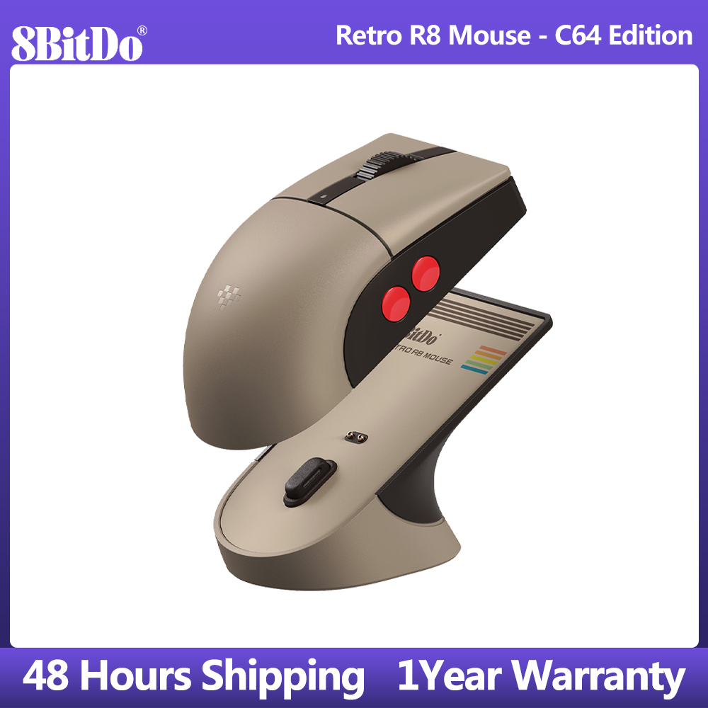 8BitDo Retro R8 Muis met Micro - Gaming Accessories Retro recensie en prijs