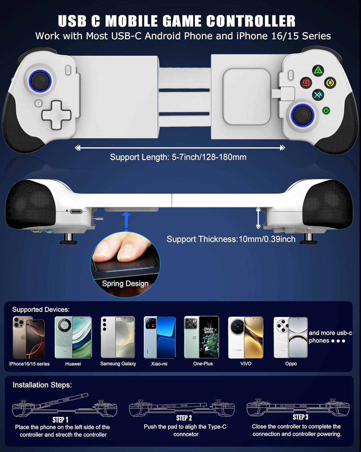 Bedrade Telescopische Gamecont - Gaming Accessories For Android recensie en prijs