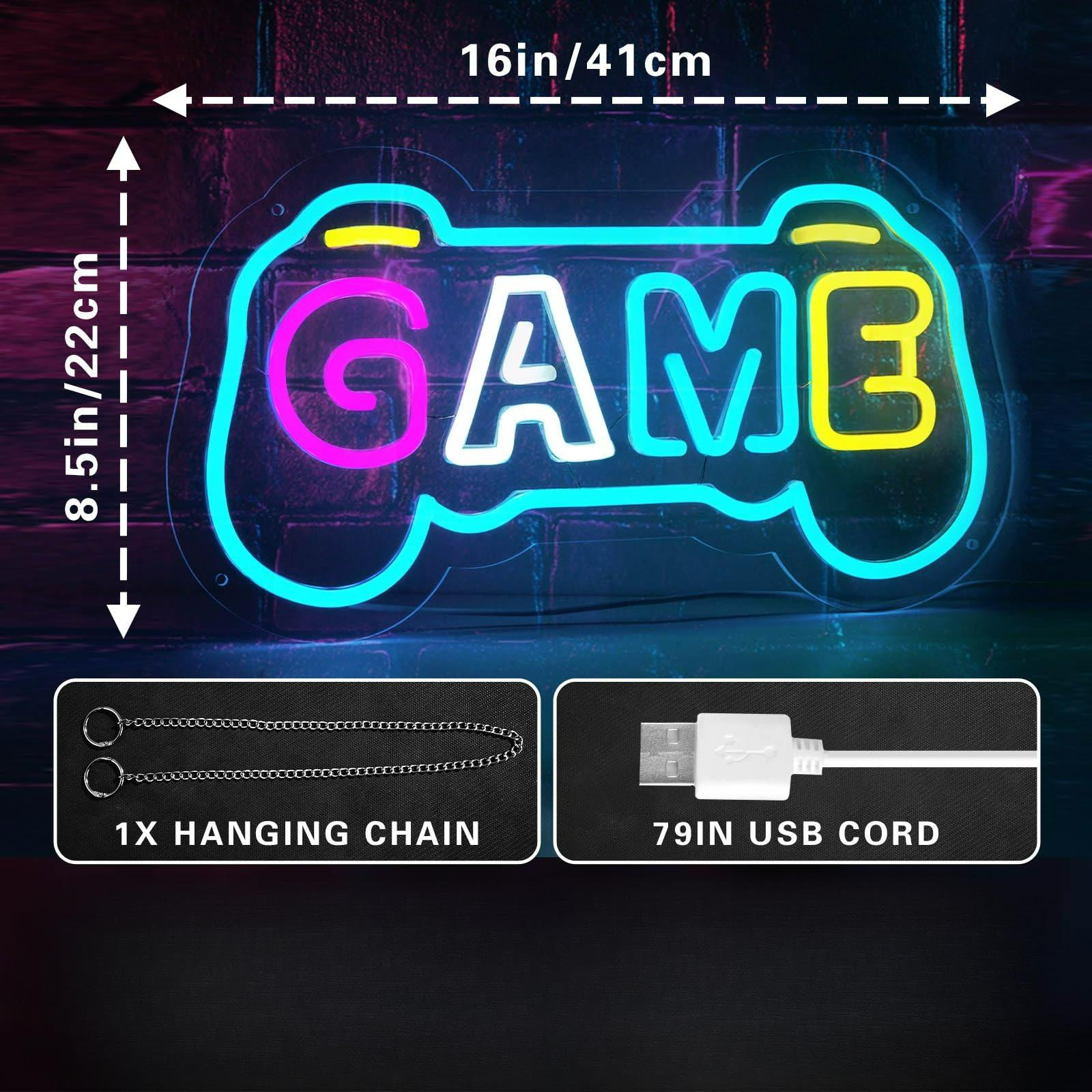 Game Neonbord voor Gamerkamer  - Gaming Accessories Gifts For Men recensie en prijs