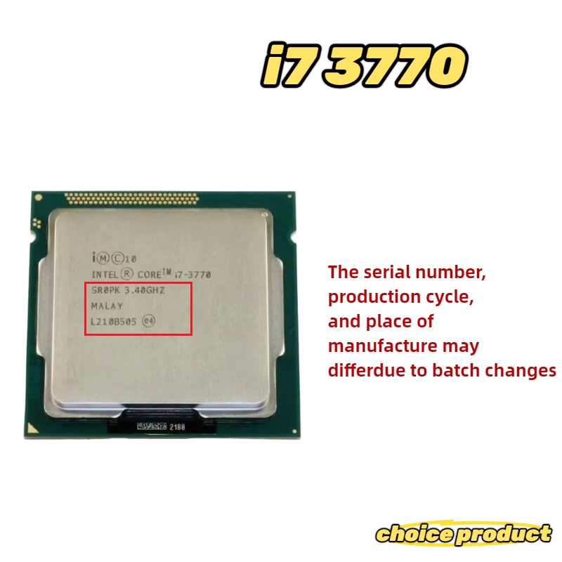 Intel Core CPU i7 3770 3,4 GHz - Intel Cpu Core I7 recensie en prijs