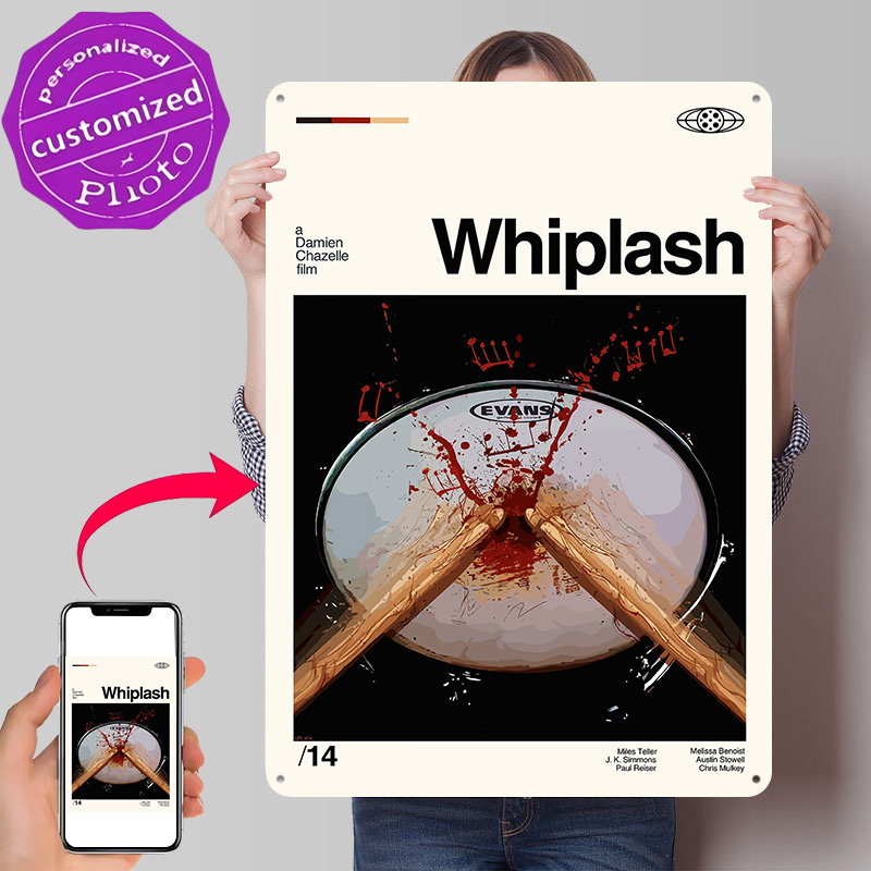 Whiplash Poster Retro 3D Gepri - Gaming Accessories Gifts For Men recensie en prijs