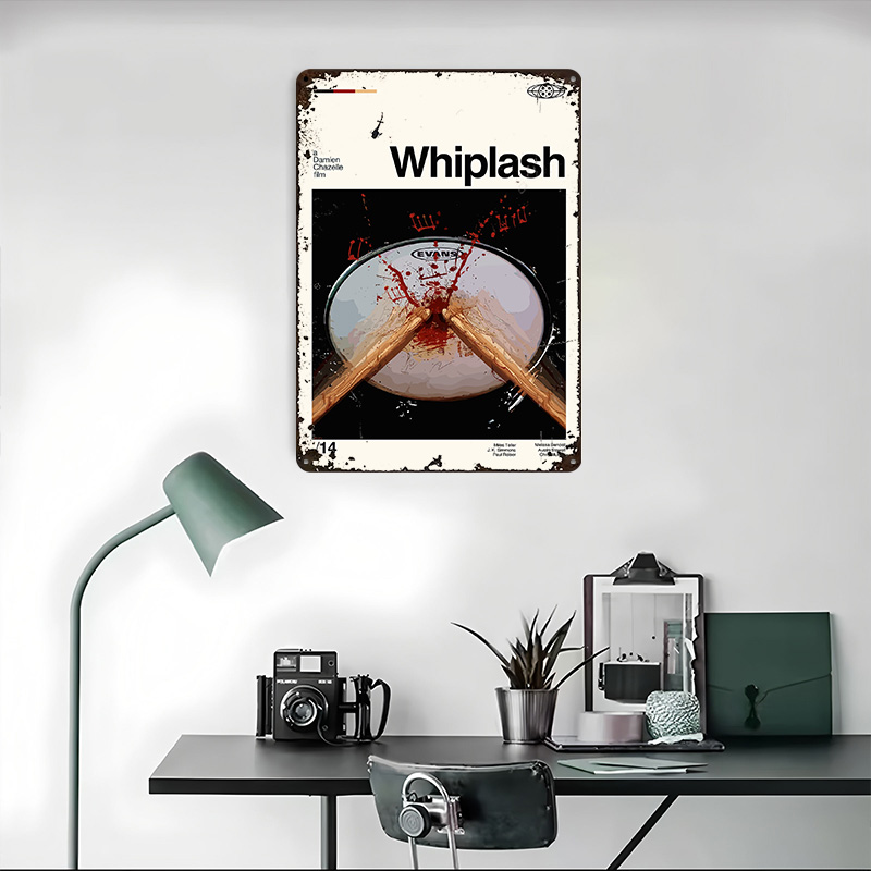 Whiplash Poster Retro 3D Gepri - Gaming Accessories Gifts For Men recensie en prijs
