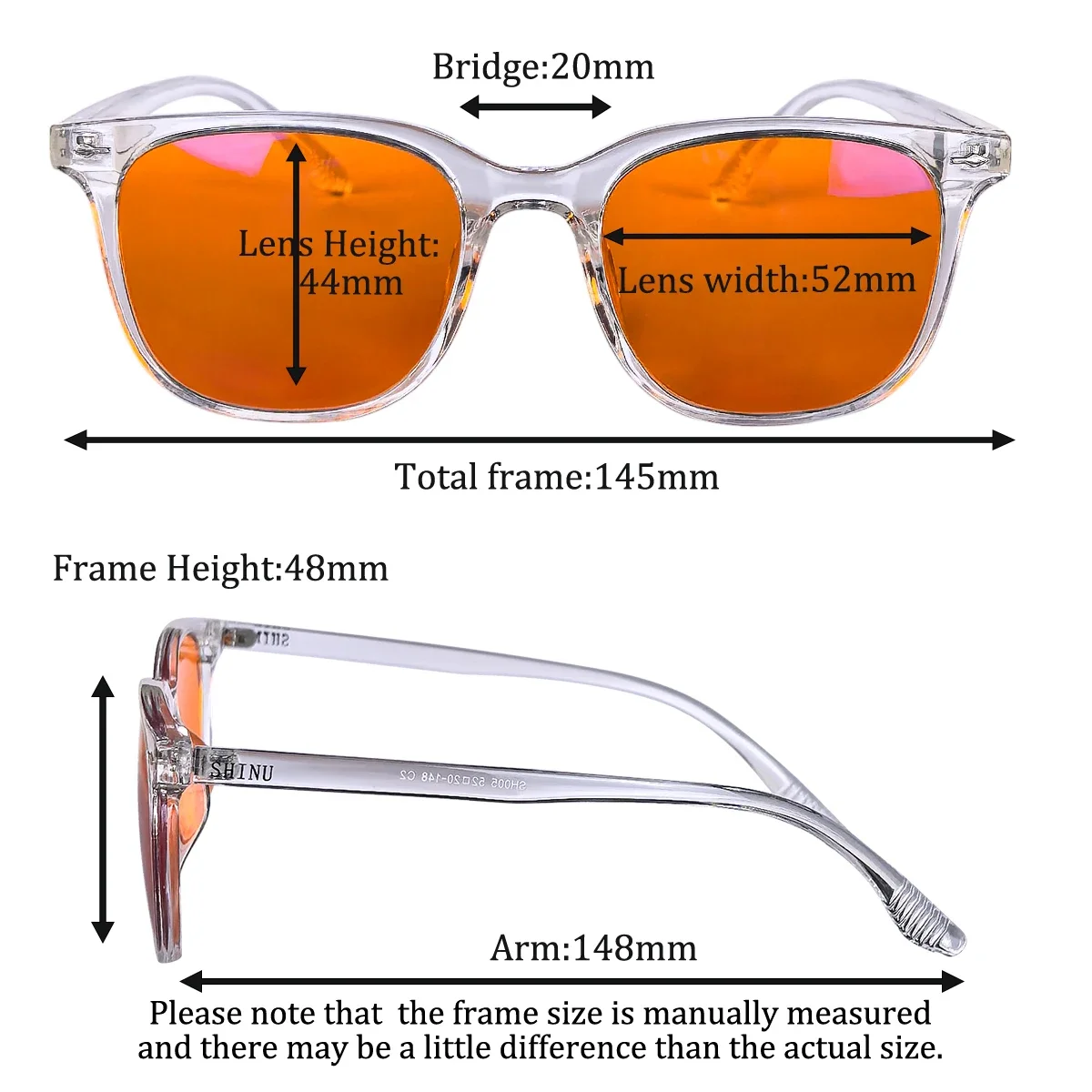 SHINU Blauw licht blokkerende  - Gaming Glasses Tinted recensie en prijs