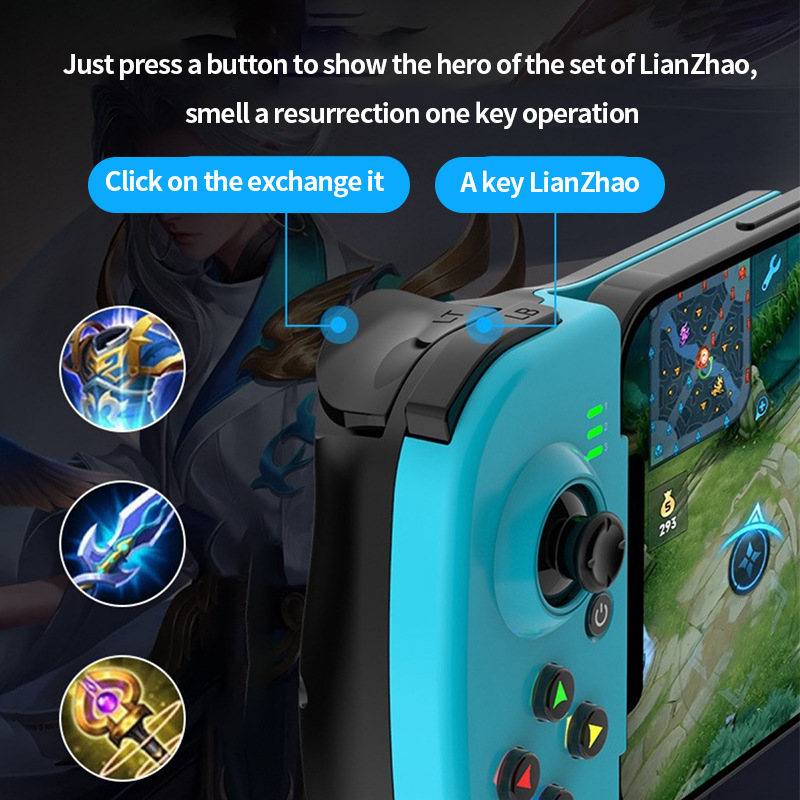 D3 Draadloze Bluetooth Uitschu - Gaming Accessories For Android recensie en prijs