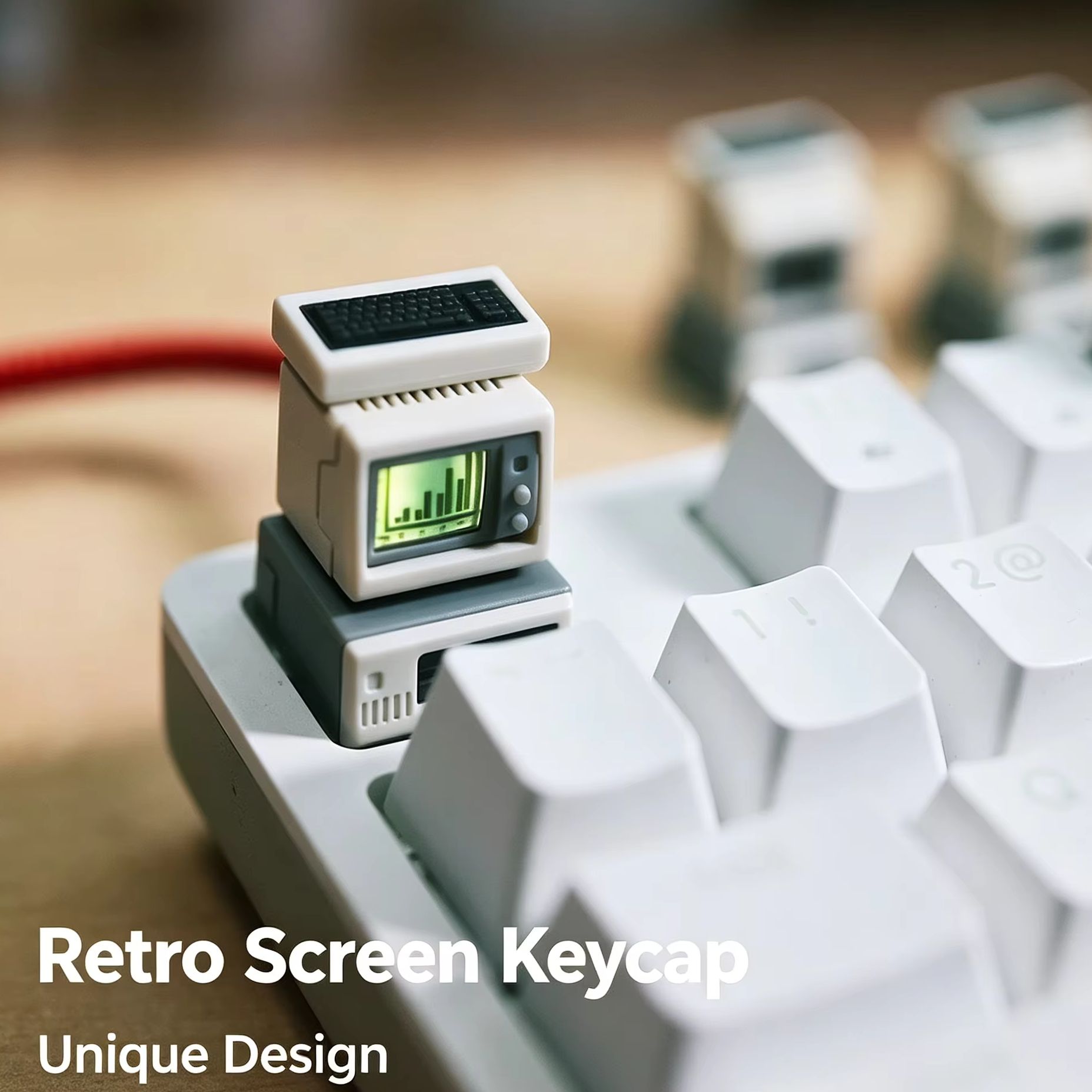 Verlichte retro computer-toets - Gaming Accessories Retro recensie en prijs