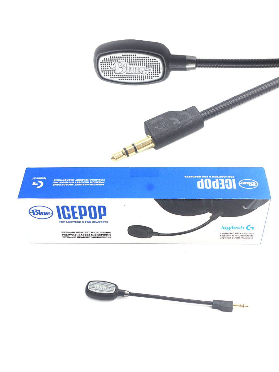 Blauwe Icepop condensatormicro - Gaming Accessories Logitech recensie en prijs