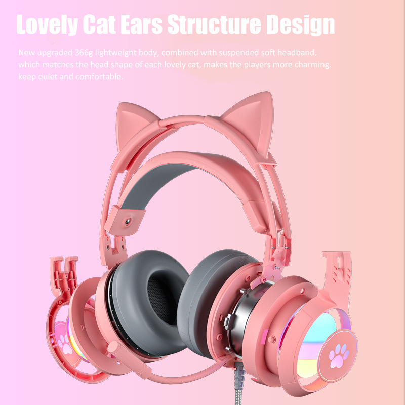 Schattige Cat Ear Gaming Kopte - Gaming Accessories For Your Phone recensie en prijs