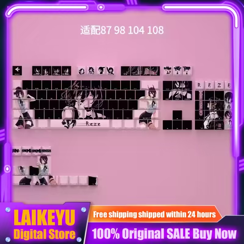 Chainsaw Man Lace Anime Keycap - Gaming Accessories Gifts For Men recensie en prijs