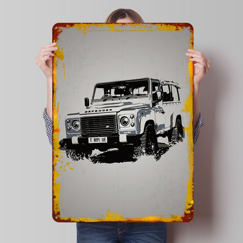 UK Car Rover Defender Poster A - Gaming Accessories Uk recensie en prijs