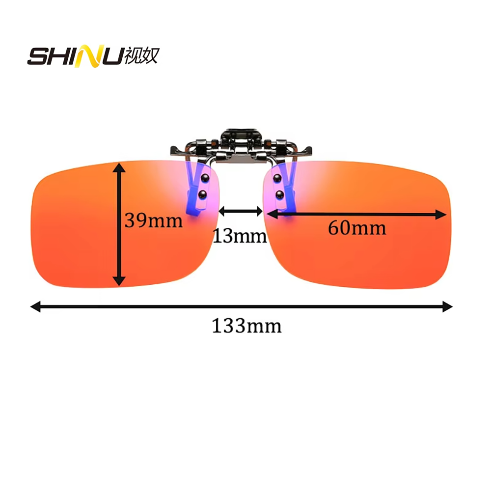 SHINU anti-blauwlicht clip-on  - Gaming Glasses Tinted recensie en prijs